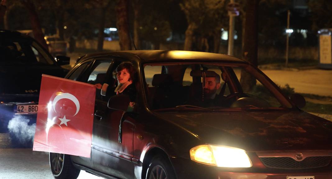 Konya'da sokaklarda aynı öfke! Yüzlerce araçlık konvoy bunun için tek yürek oldu 5